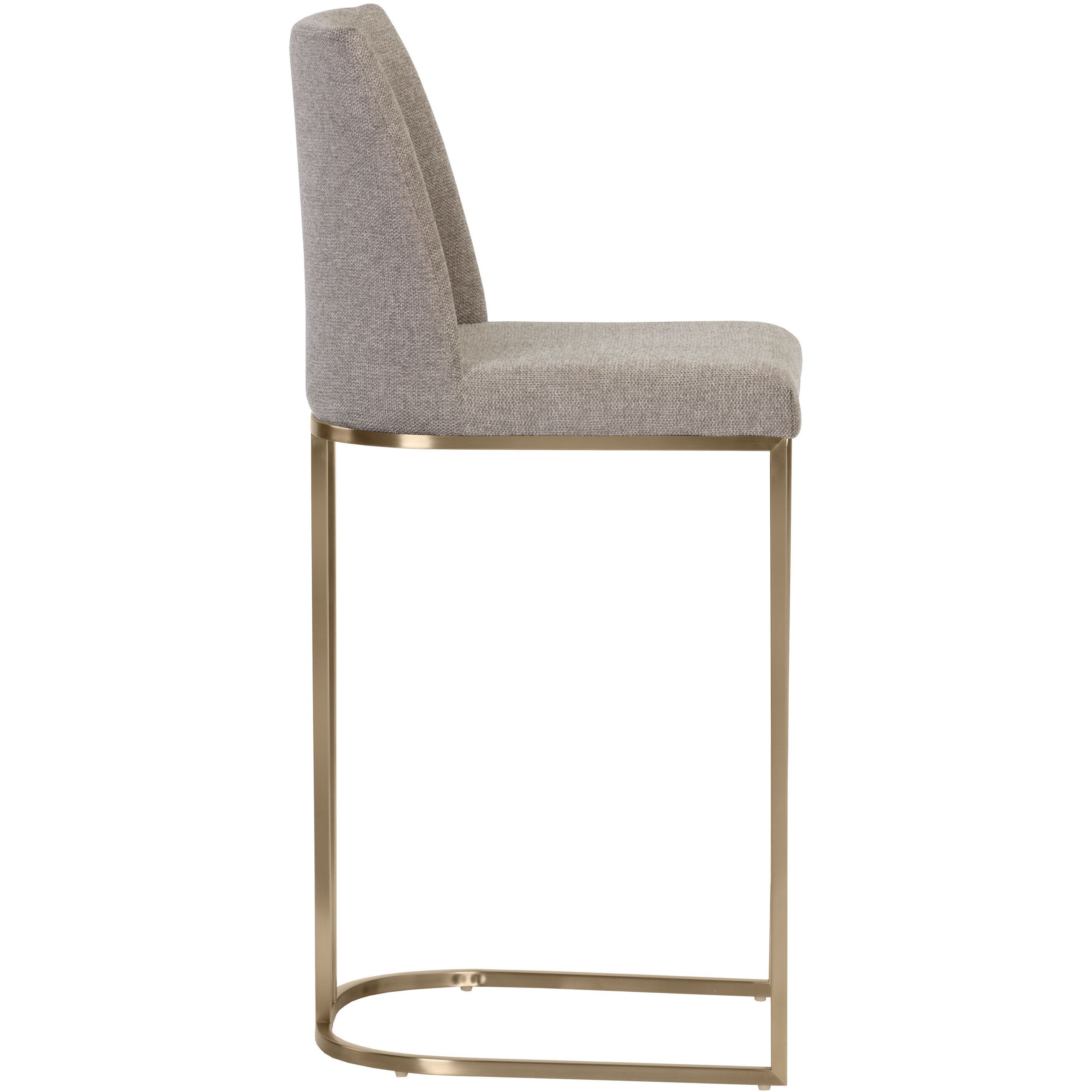 Rayla 37.5 inch Belfast Oyster Shell Counter Stool